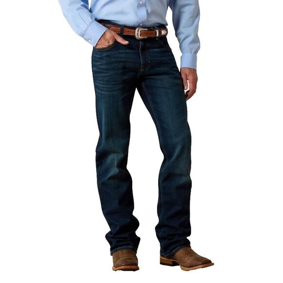 Ariat Jeans M5 Slim Stretch Legacy Stackable Straight NEW Mens Sz 38/32 - Picture 5 of 8